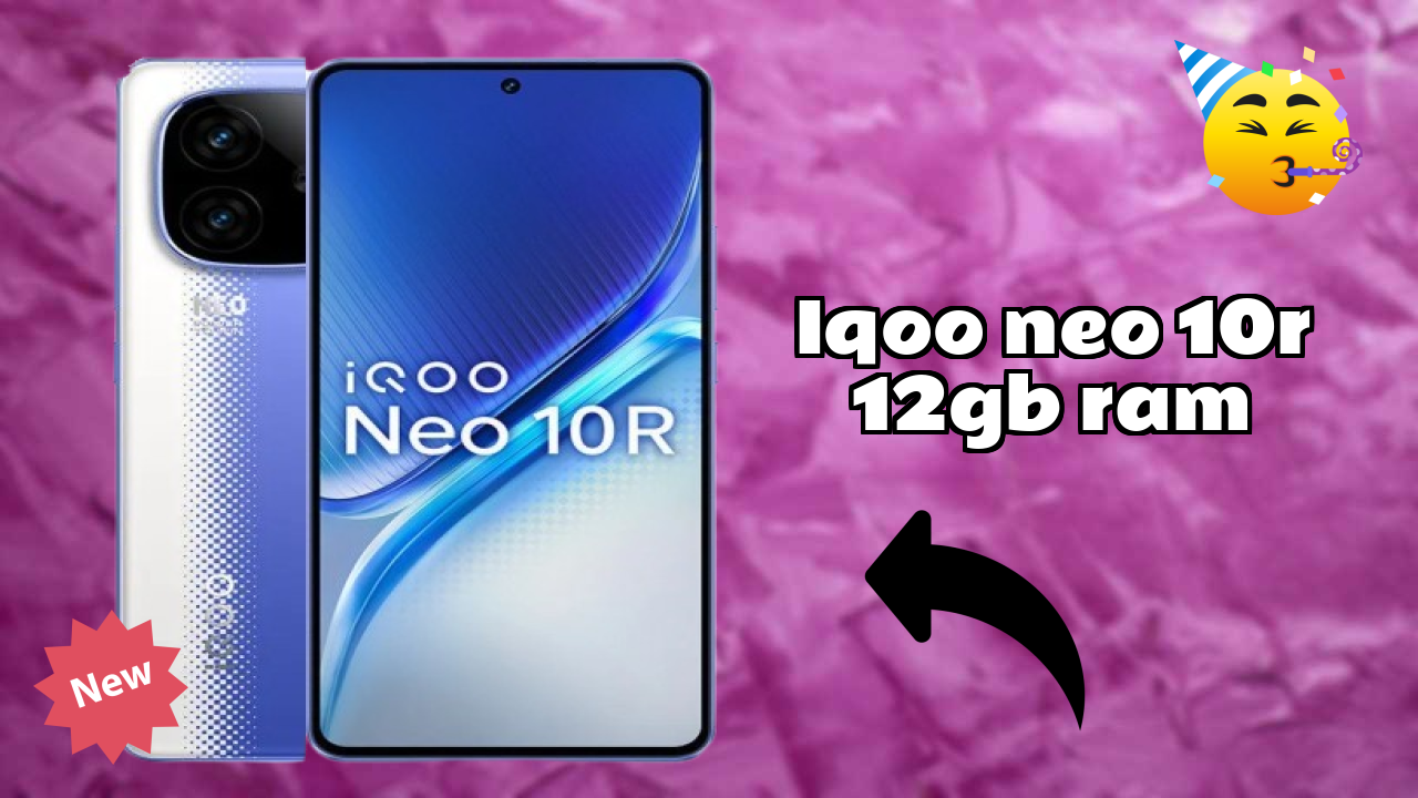 IQOO Neo 10R 12GB RAM at ₹30,999 - Complete Review & Rating