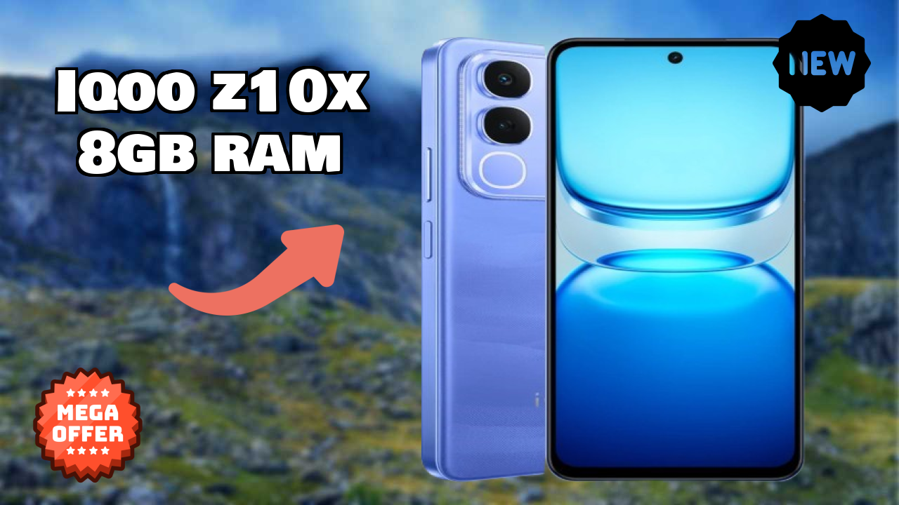 IQOO Z10x 8GB RAM Price Drop: Available at Just ₹14,499