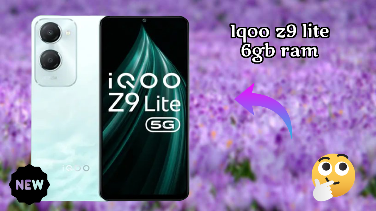 IQOO Z9 Lite 6GB RAM at ₹13,999 - Best Deal Available
