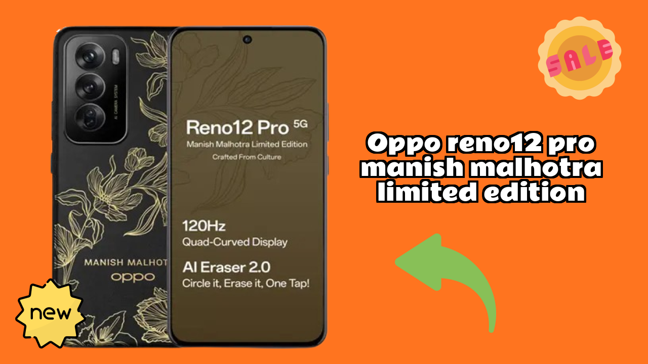 OPPO Reno12 Pro Manish Malhotra Limited Edition Display Size: 6.7 Inches (17.02 Cm) Screen Review