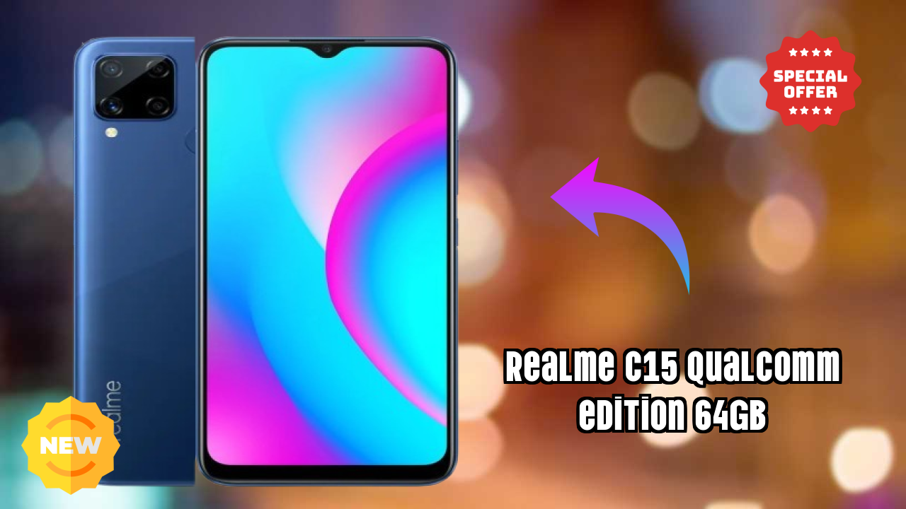 Realme C15 Qualcomm Edition 64GB Camera Quality: 8 MP Front Camera Selfie