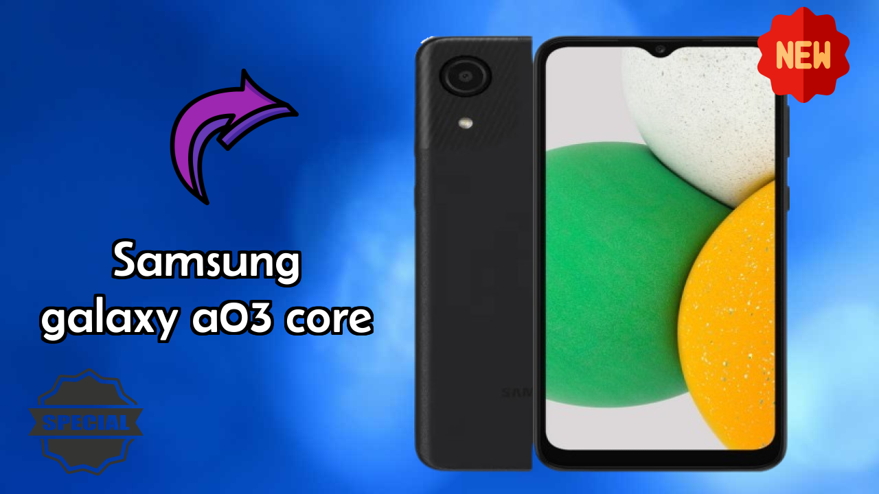 Samsung Galaxy A03 Core Display Review: 6.5 Inches (16.51 Cm) Screen Test