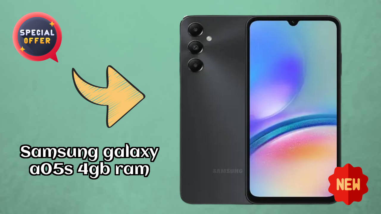 Samsung Galaxy A05s 4GB RAM Display Analysis: PLS LCD Quality