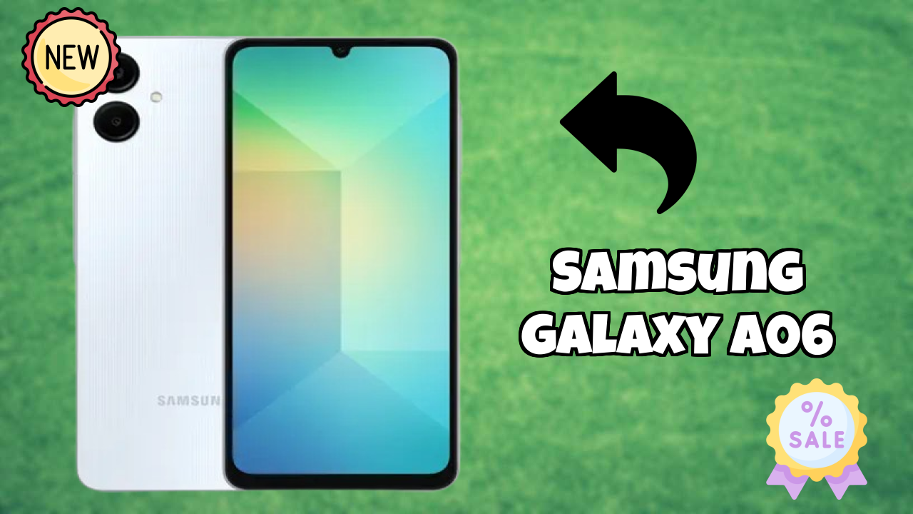 Samsung Galaxy A06 Display Review: PLS LCD Screen Size