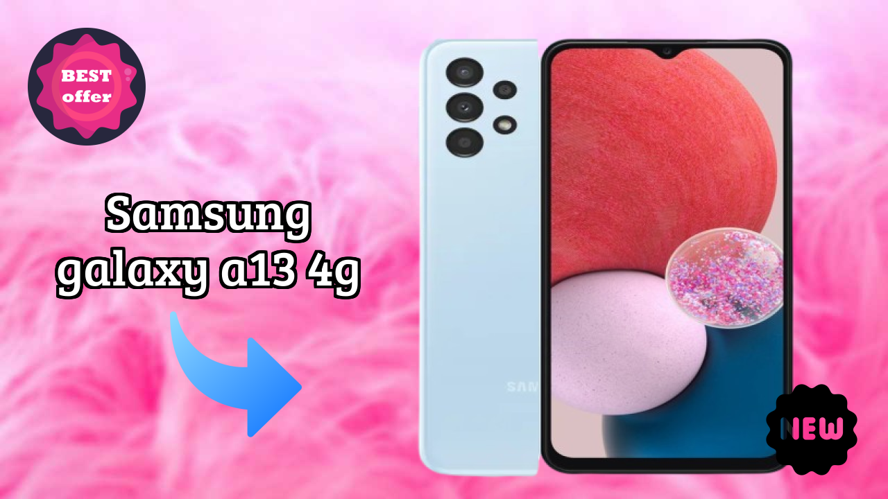 Samsung Galaxy A13 4G Display Technology: PLS TFT LCD Quality