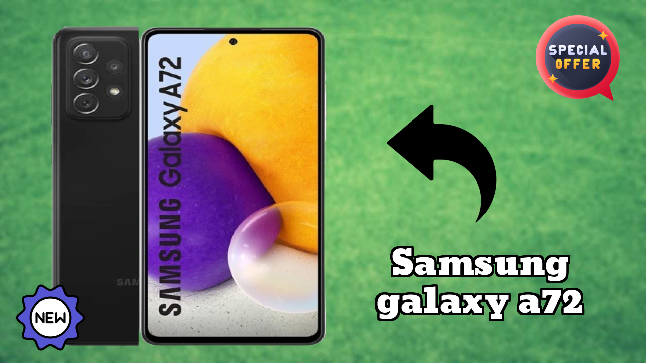 Samsung Galaxy A72 at ₹35,999 - Complete Specifications