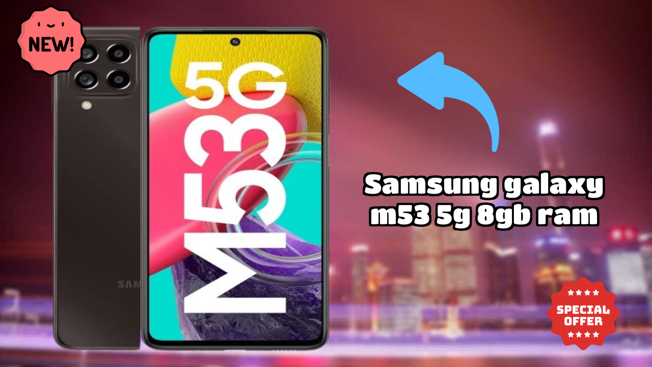 Samsung Galaxy M53 5G 8GB RAM Gaming Test: MediaTek Dimensity 900 FPS Performance