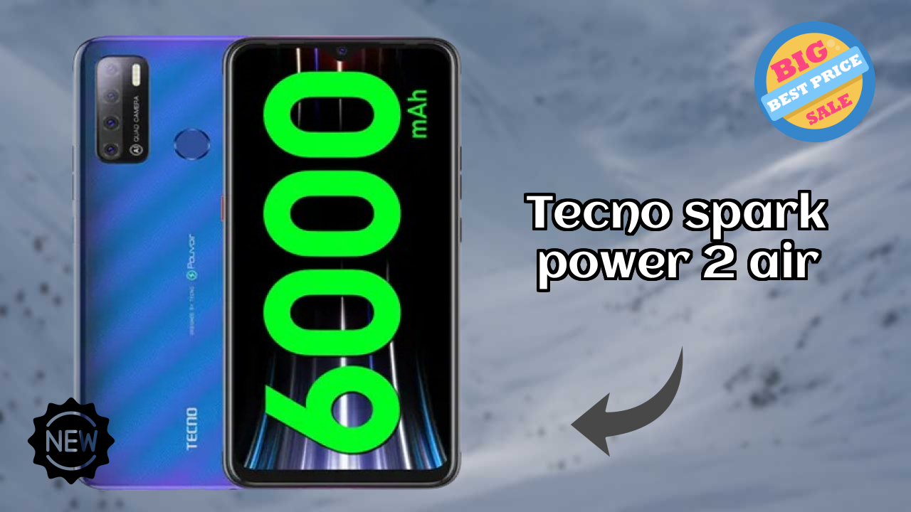 Tecno Spark Power 2 Air at ₹8,499 - Best Features Explained