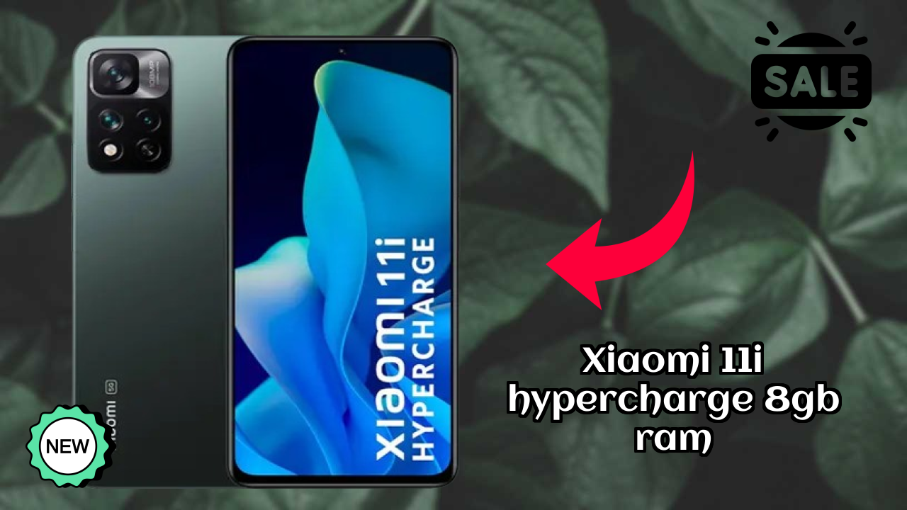 Xiaomi 11i HyperCharge 8GB RAM Display Technology: 6.67 Inches (16.94 Cm) Screen