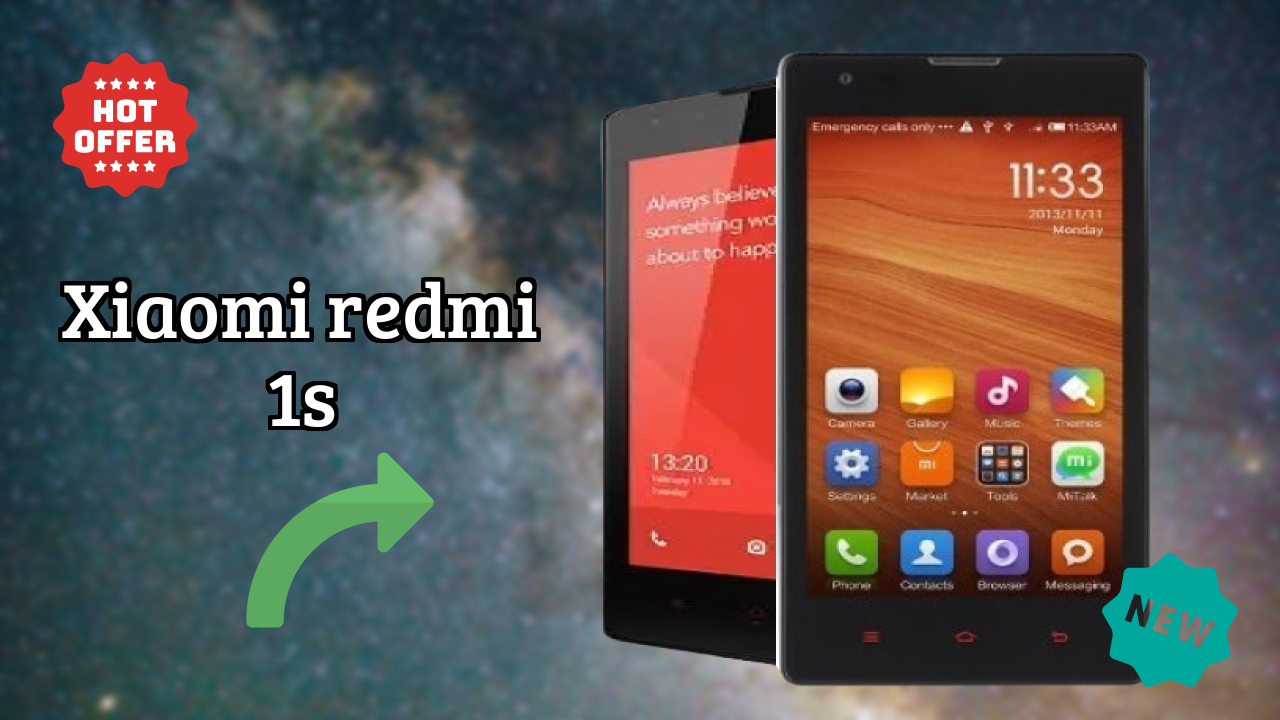 Xiaomi Redmi 1S at ₹4,999 - Best Phone in This Price Range
